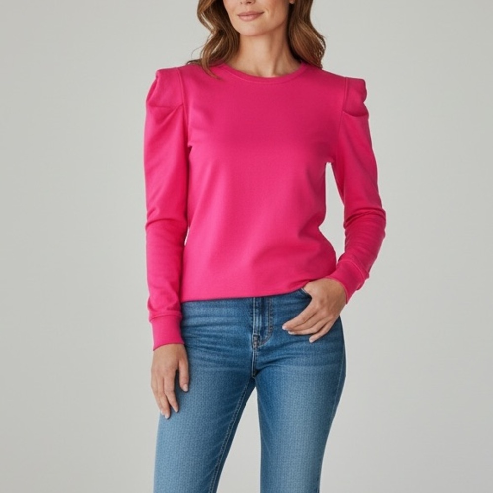 Walter Baker Womens Hot‎ Pink Stella Long Sleeve Top Small